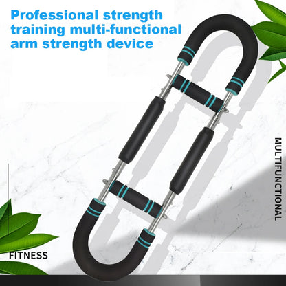 Foam Handle Adjustable Spring Workout Bar