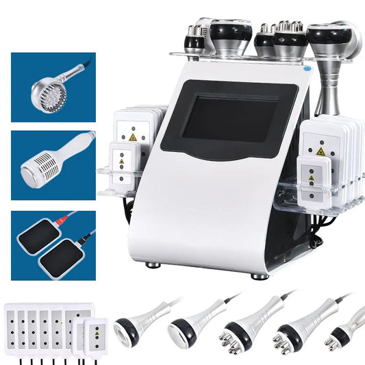 Beautiful 2025 9 in 1 40K cavitation machine vacuum device