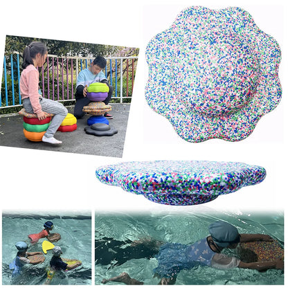 Flower Shape  Stepping Stones Touch Sensory
