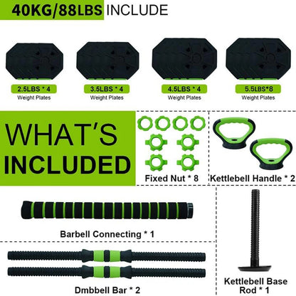 66lbs/88lbs 4 in 1 Adjustable Push up Stand
