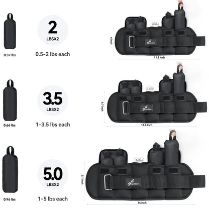 Adjustable1 Pair 1 2 3 4 6 7 8 10 lbs