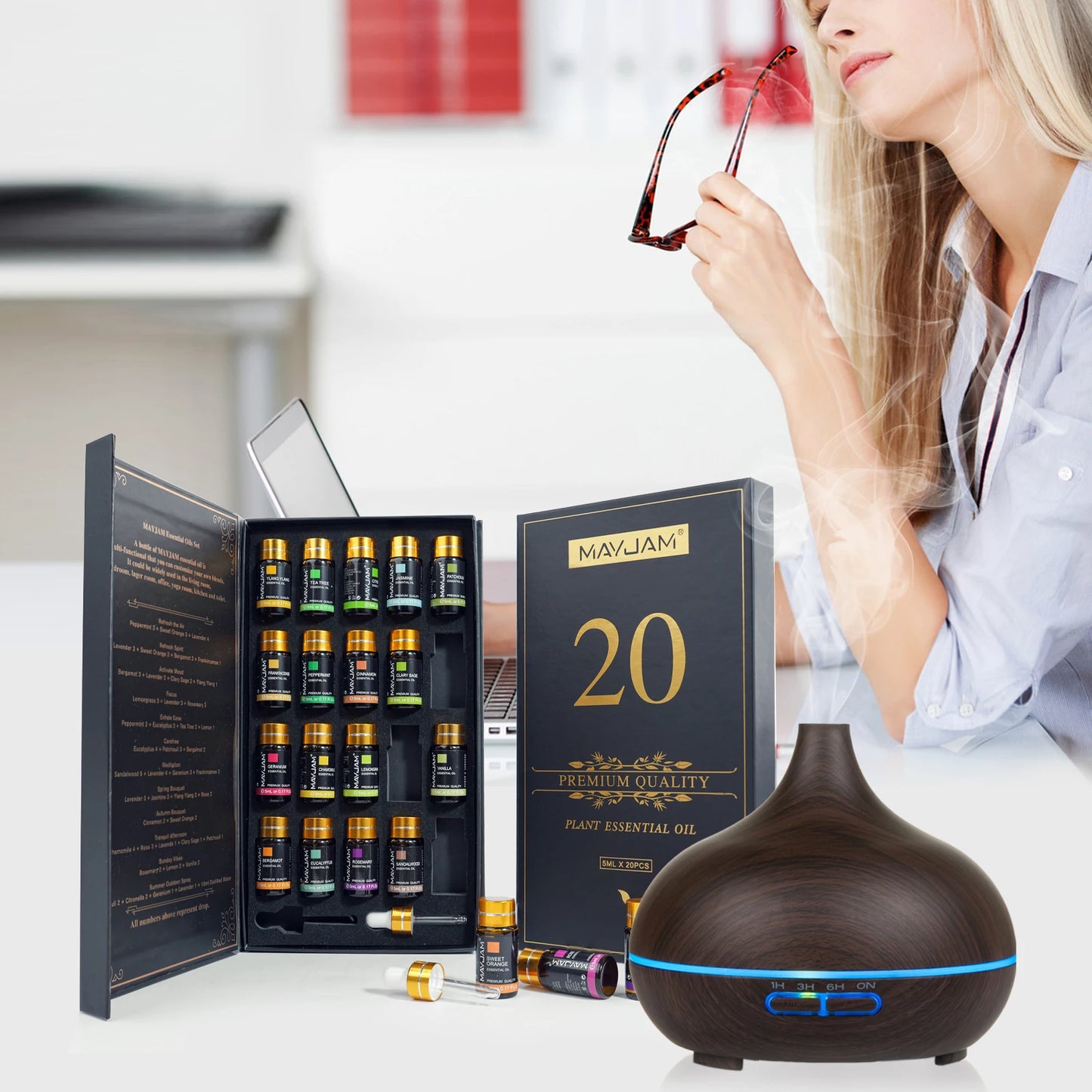 Essential Oils Kit 20 Bottles