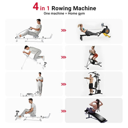 4-in-1abdominal machine adjustable height levels