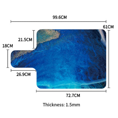 Suede Rubber Yoga Pads