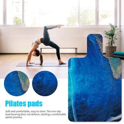 Suede Rubber Yoga Pads