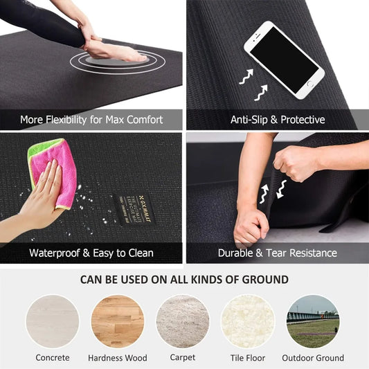 Large Extra-Thick Workout Mat