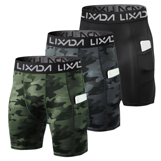 3-Pack Men's Shorts with Pocket